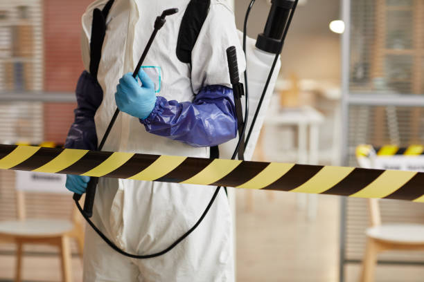 Professional Trauma Scene Cleanup technician working in Trumbull, NE